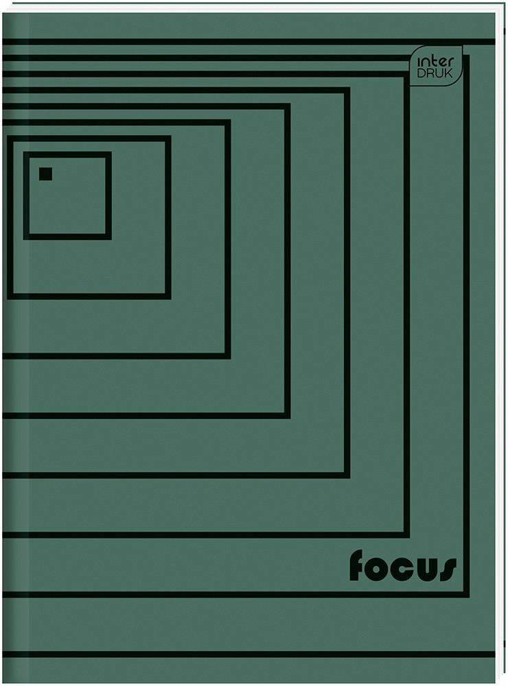 Brulion w linię B5, półtwardy,  mix, 160 kartek, Interdruk